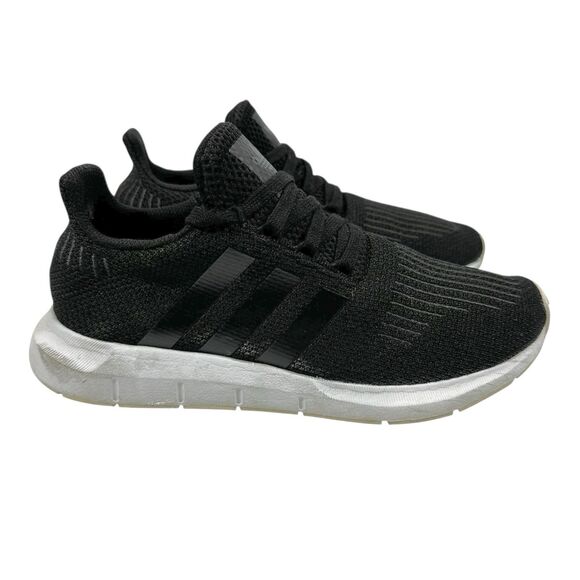 Adidas Swift Run Men's Size 5.5 Running Sneakers Carbon Black - Picture 4 of 15